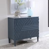 Colby Blue Drawer Chest, Cabinets & Chest by Uttermost, 36" width x 33" height x 18" depth thumbnail 6