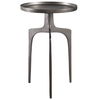 Kenna Nickel Accent Table, Furniture by Uttermost, 16" width x 25" height x 16" depth thumbnail 1