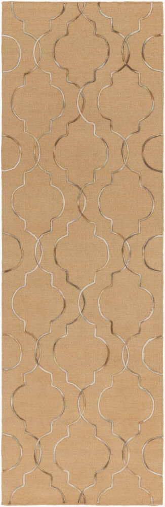 Seabrook Handmade Rug, by Surya, 8' length x 2'6" width