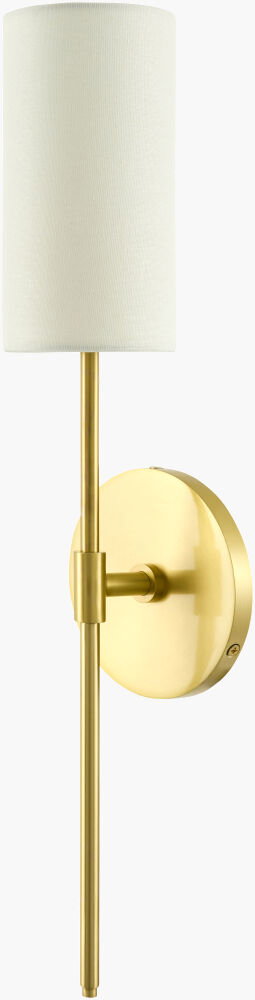 Jovara Wall Sconce, by Surya, 4" length x 5" width x 19" height