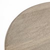 Brahma Backless 26in Seat Counter Stool | White Washed Wood, Counter & Bar Stool by Mercana, 14.5" length x 14.5" width x 26" height thumbnail 10