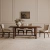 Potter Dining Chair Heather Beige, by Moe's Home, 21.7" width x 36" height x 26" depth thumbnail 9