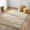Tikka Handmade Striped Cream/ Gray Area Rug (10'X14') thumbnail 3