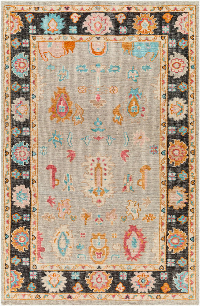 Kars Handmade Rug, by Surya, 9' length x 6' width