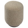 Avila Latte Round Ottoman, by Uttermost, 16" width x 18" height x 16" depth thumbnail 4