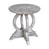 Maiva White Side Table thumbnail 4