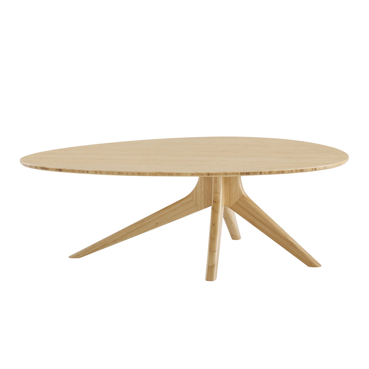 Rosemary Coffee Table, Wheat, by Greenington, 34" length x 46.5" width x 16" height View 1