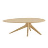 Rosemary Coffee Table, Wheat, by Greenington, 34" length x 46.5" width x 16" height thumbnail 1