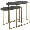 Aztec Wood Nesting Tables Set/2, Coffee Table by Uttermost, 26.5" width x 22" height x 13.75" depth thumbnail 1