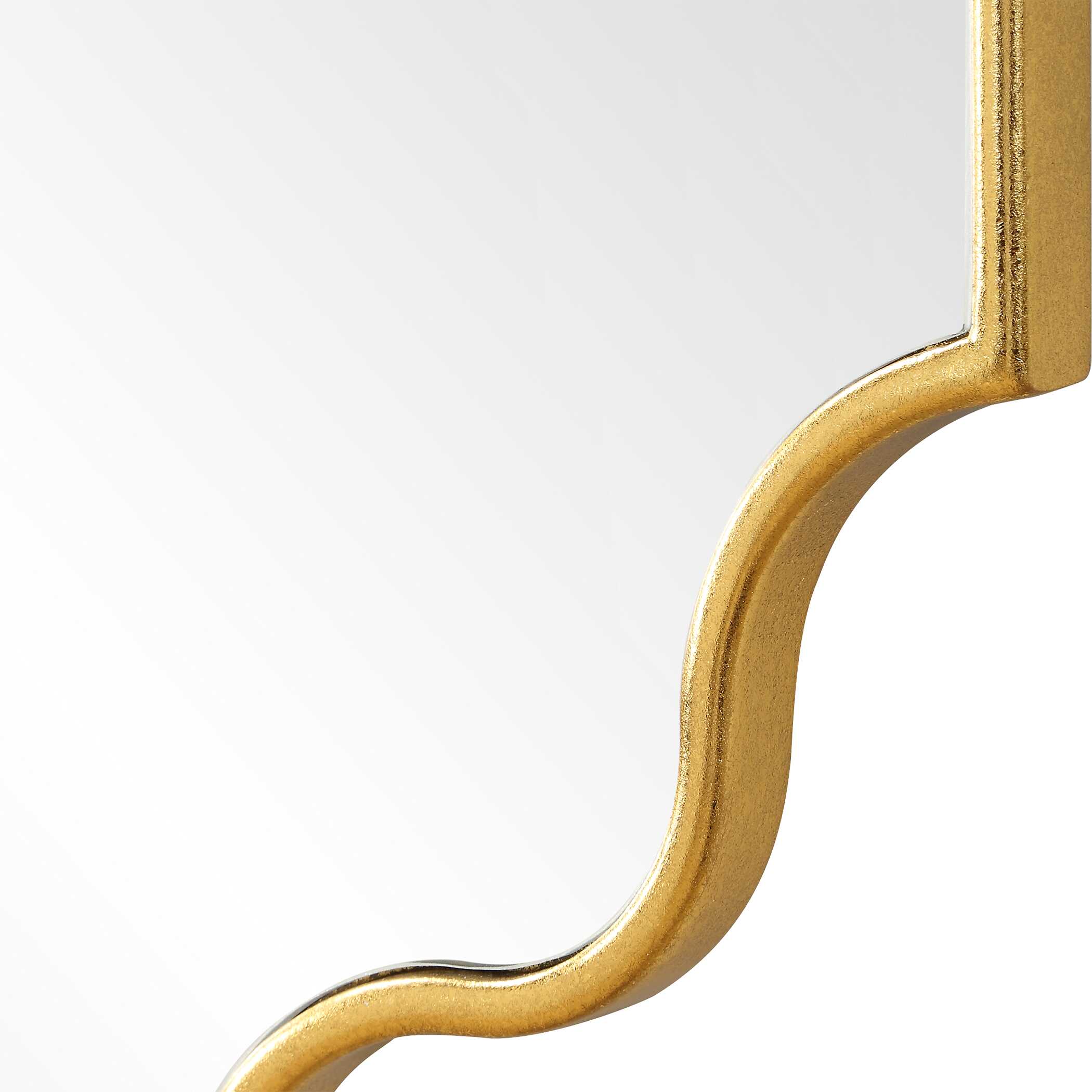 Lennyn Gold Vanity Mirror, by Uttermost, 30" width x 40" height x 0.75" depth View 7