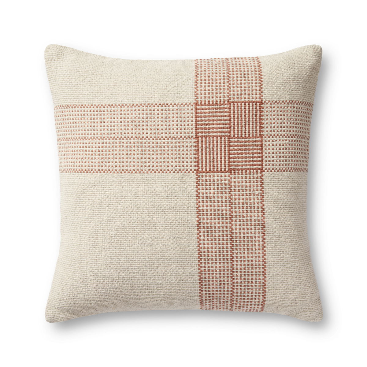 Magnolia Home by Joanna Gaines x Loloi Wells Pillow, Decorative Pillow, 22" length x 22" width View 1