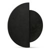 Meridian Wall Decor Black, Sculptural Wall Art by Moe's Home, 36" width x 31" height x 1.5" depth thumbnail 2