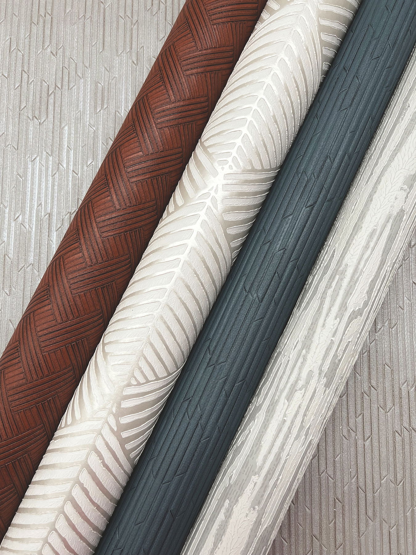 Heartwood Smoke Wallpaper, by York Wall, 27' length x 2'3" width x 0.02" depth View 9