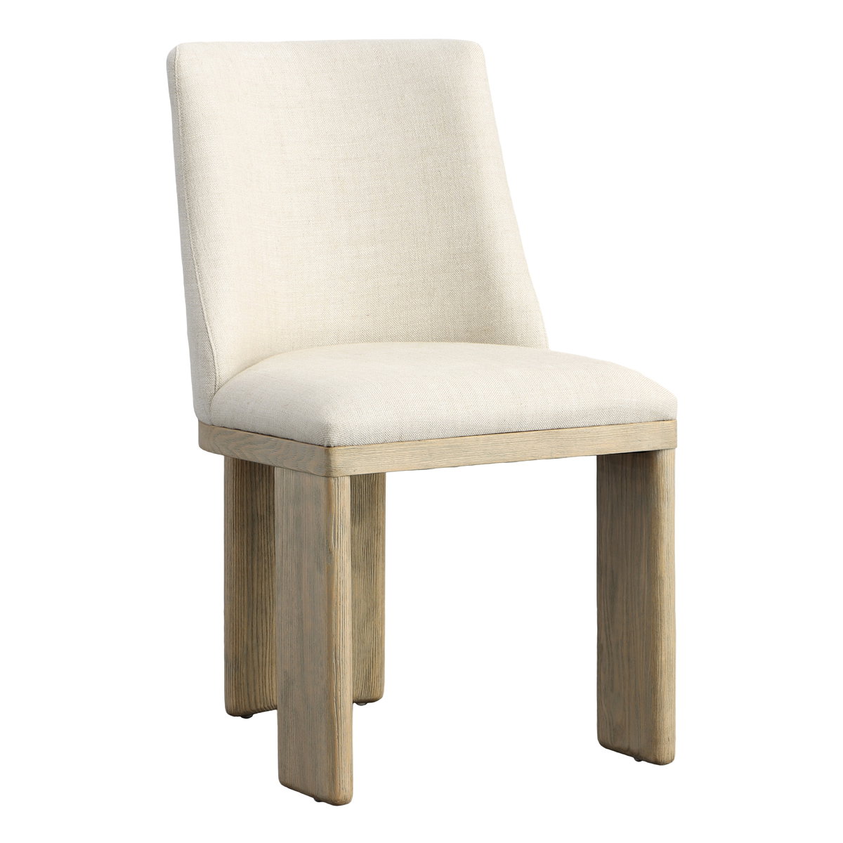 Alistair Dining Chair Beige, by Dovetail, 20" width x 35.25" height x 24" depth View 1
