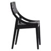 Camila Dining Chair Black, by Dovetail, 21.26" width x 33" height x 21" depth thumbnail 3