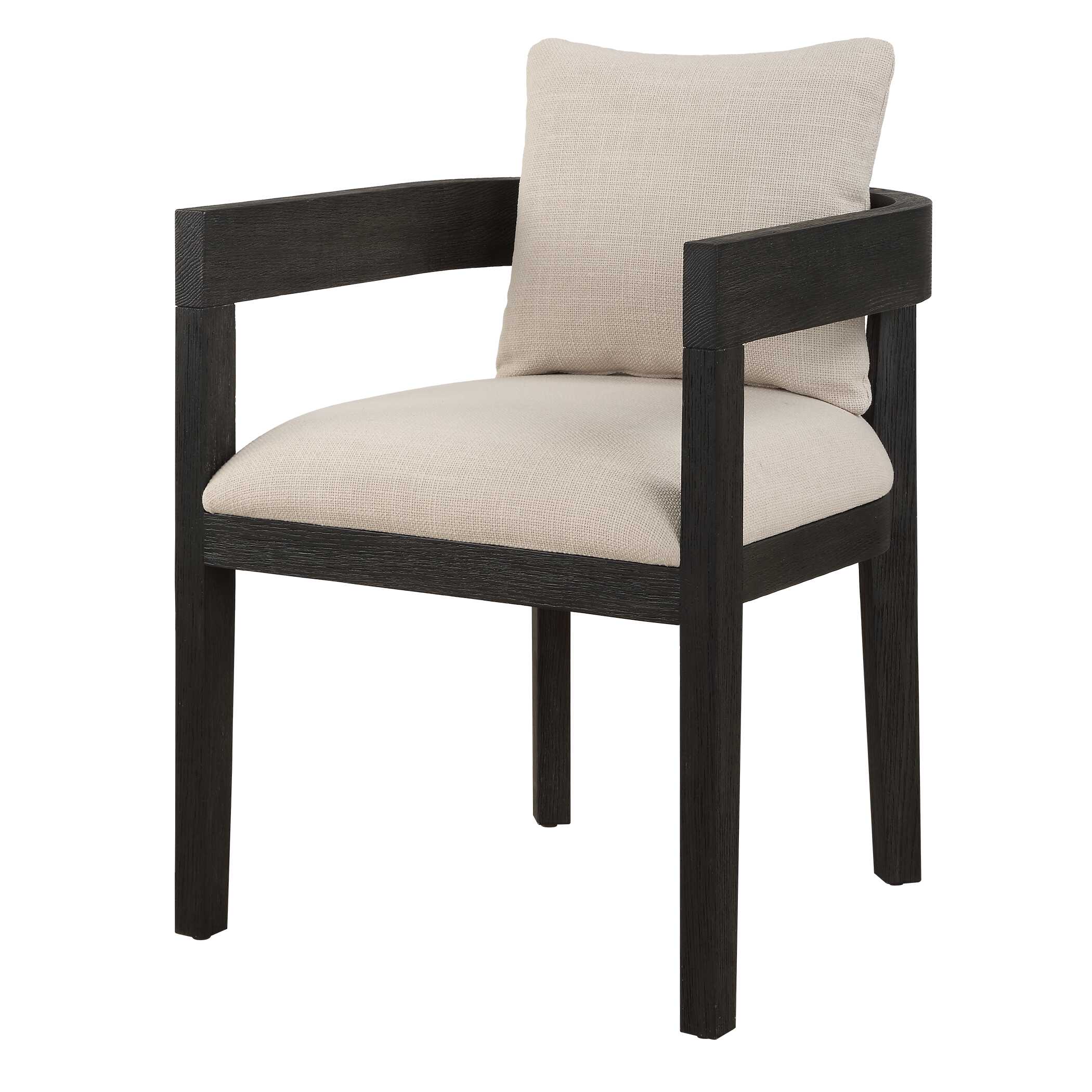 Balboa Modern Dining Chair, Furniture by Uttermost, 23" width x 27" height x 25" depth View 5