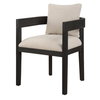 Balboa Modern Dining Chair, by Uttermost, 23" width x 27" height x 25" depth thumbnail 5