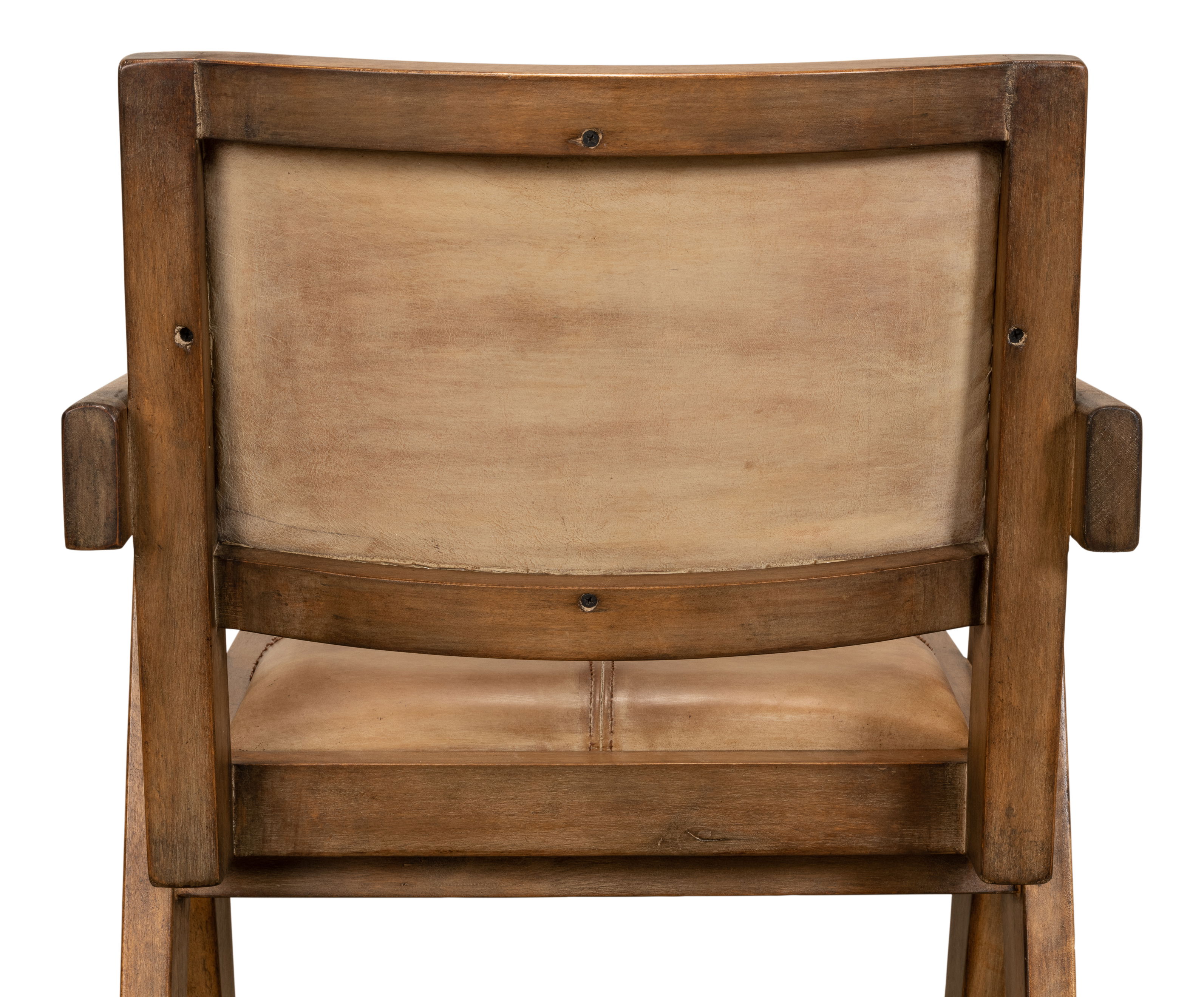 Angus Chair, Brown W/Brown Leather large image 