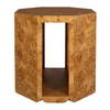 Indus Burl Side Table, Side & End Table by Uttermost, 26" width x 26" height x 26" depth thumbnail 5