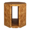 Indus Burl Side Table, Side & End Table by Uttermost, 26" width x 26" height x 26" depth thumbnail 5