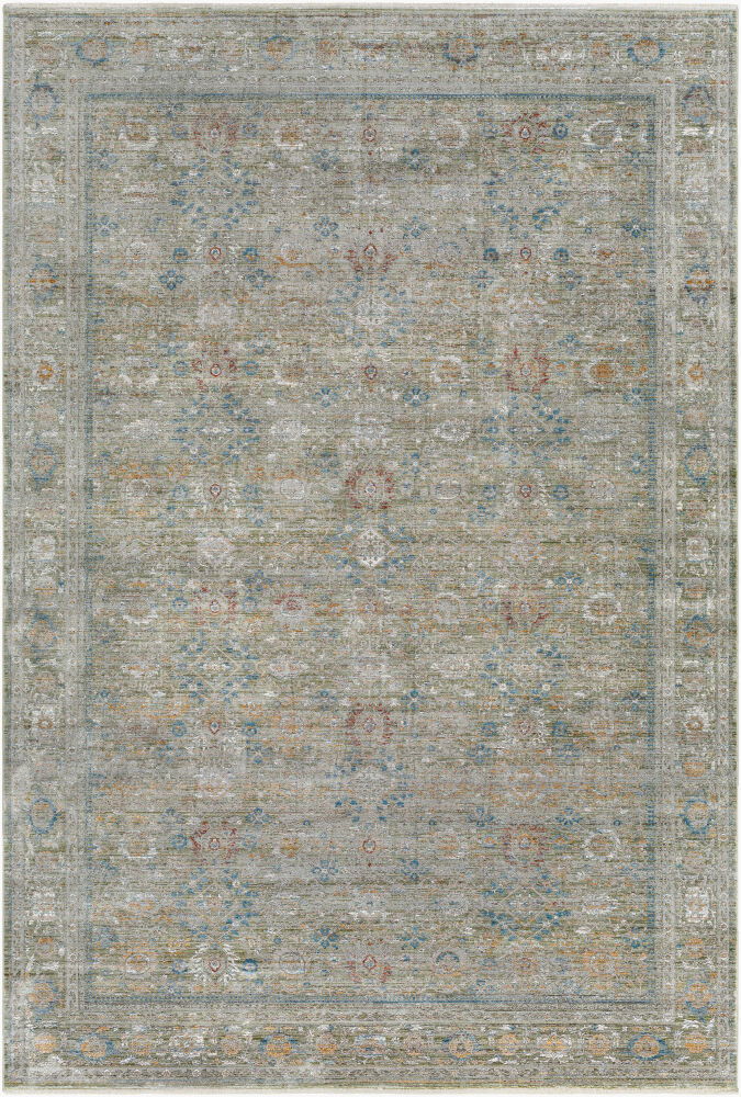 Isfahan Machine Woven Rug, by Surya, 15'1.1" length x 11'11.7" width
