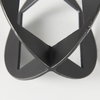 Cusco 6.0 L x 6.0 W x 6.0 H Black Iron Small Gunmetal Geometric Decorative Object, by Mercana, 6" length x 6" width x 6" height thumbnail 8