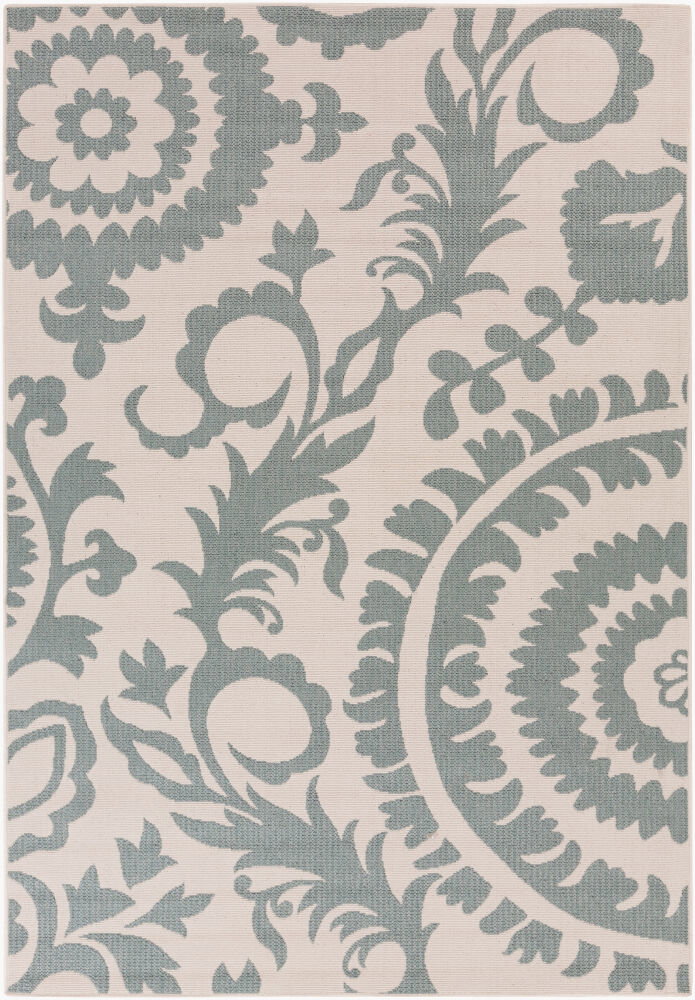 Alfresco Machine Woven Rug, by Surya, 1'5.72" length x 1'5.72" width