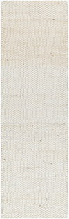 Coil Bleached Handmade Rug, by Surya, 8' length x 2'6" width thumbnail