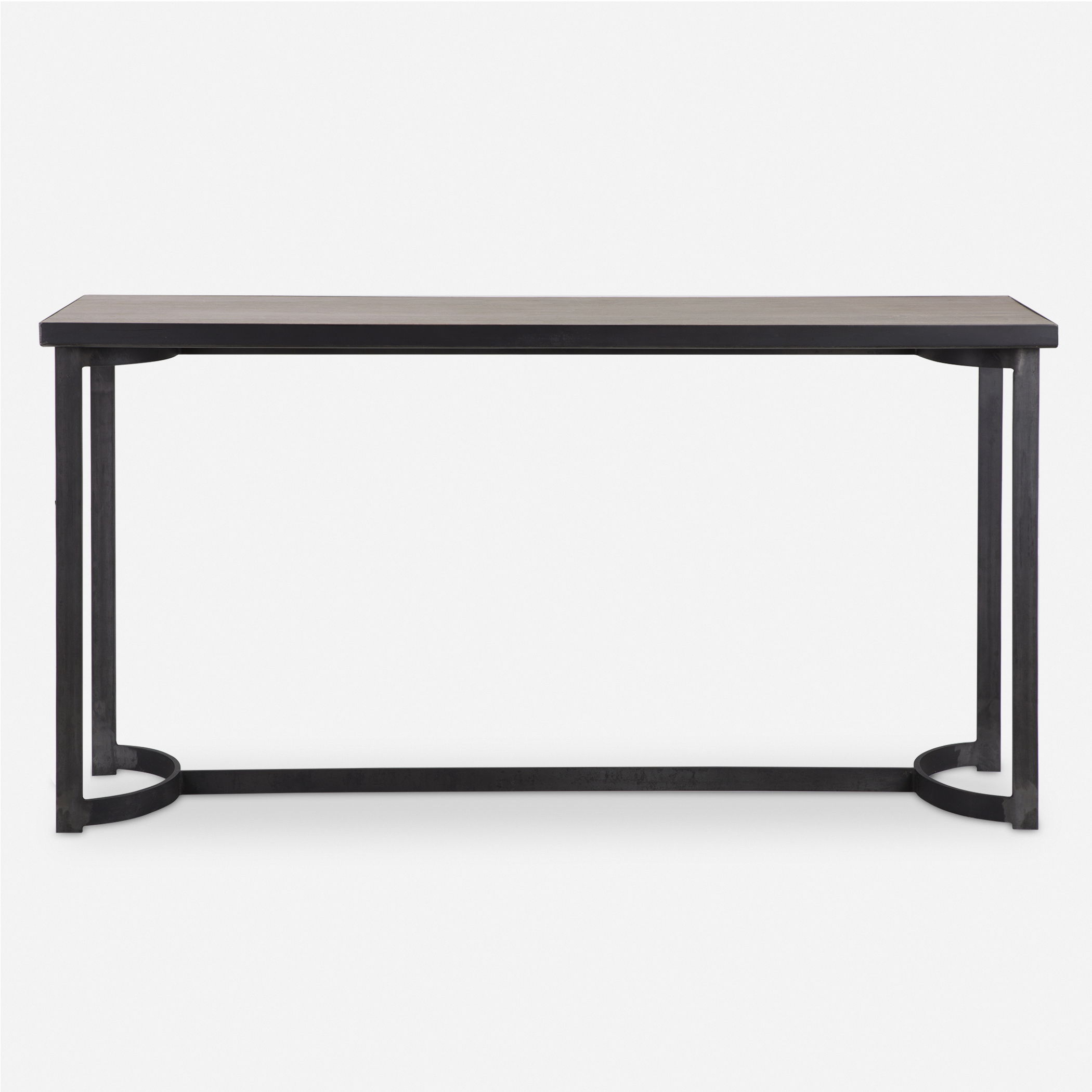 Basuto Steel Console Table large image 