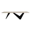 Bird Dining Table Large Natural, by Moe's Home, 110" width x 30" height x 42" depth thumbnail 1