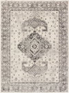 Indigo Machine Woven Rug, by Surya, 1'3.75" length x 1'3.75" width thumbnail