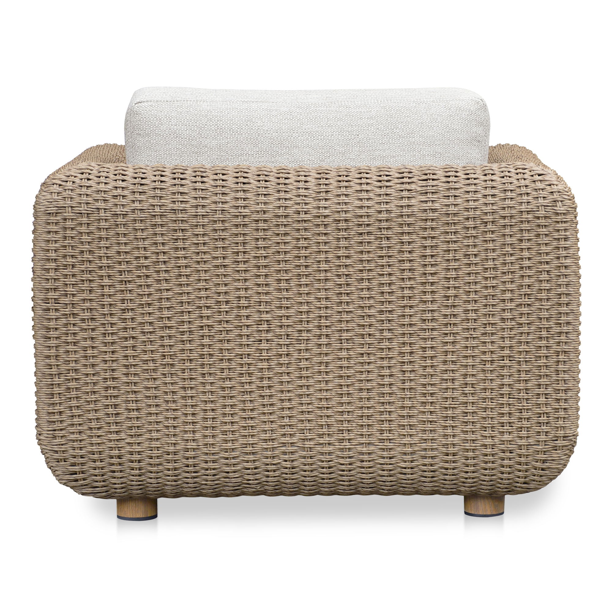 Soma Outdoor Accent Chair Natural large image 