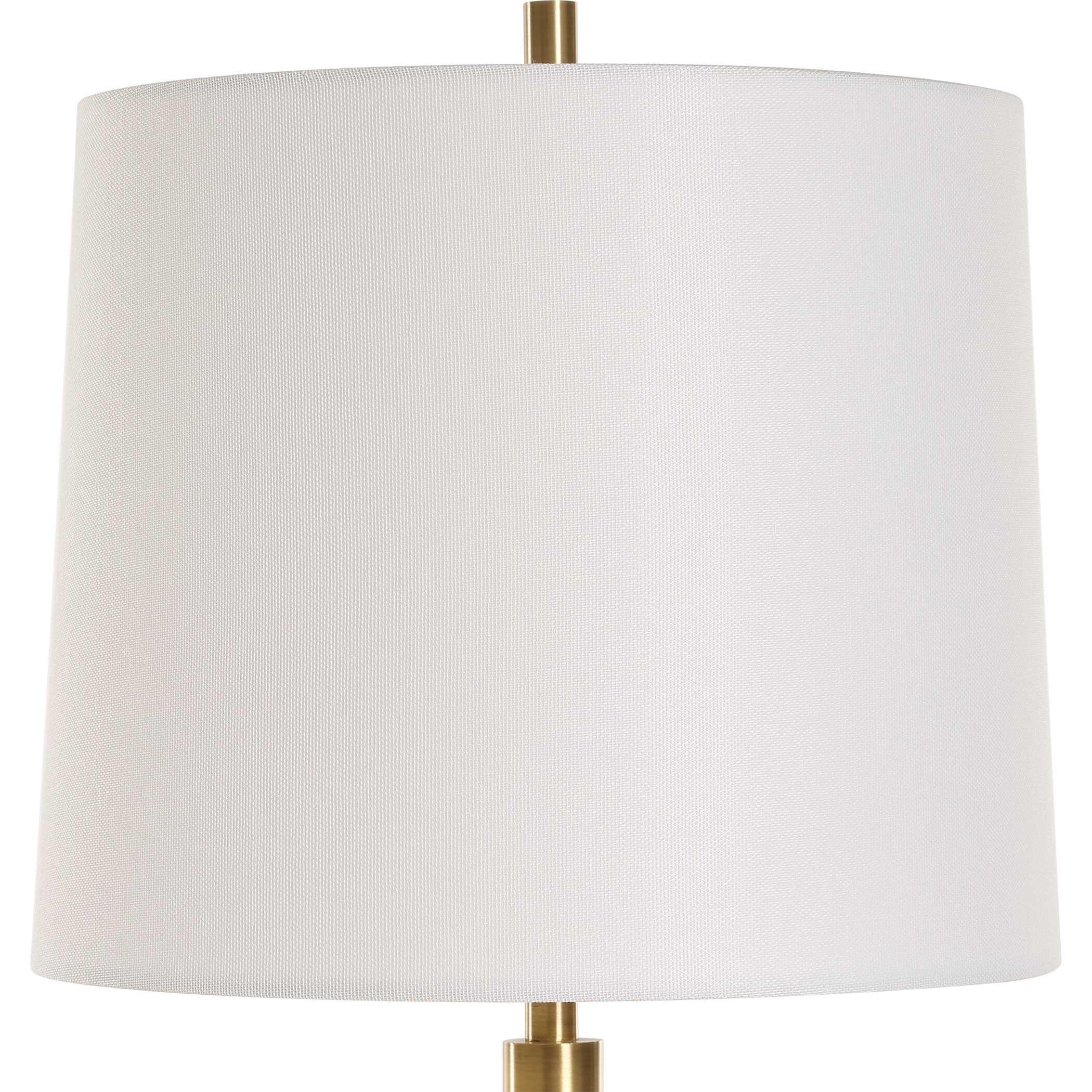 Bledel Brass Buffet Lamp, by Uttermost, 12" width x 36.25" height x 12" depth View 6