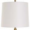 Bledel Brass Buffet Lamp, by Uttermost, 12" width x 36.25" height x 12" depth thumbnail 6