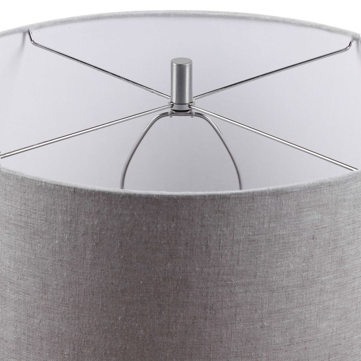 Magellan Blue Table Lamp, by Uttermost, 19" width x 31.5" height x 19" depth View 7