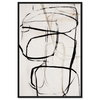 Scripted - With Hand Applied Paint (Black Paint), by Oliver Gal,  20x30 thumbnail 1