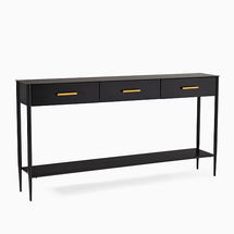 Online Designer Combined Living/Dining Metalwork 60" Console, Hot Rolled Steel