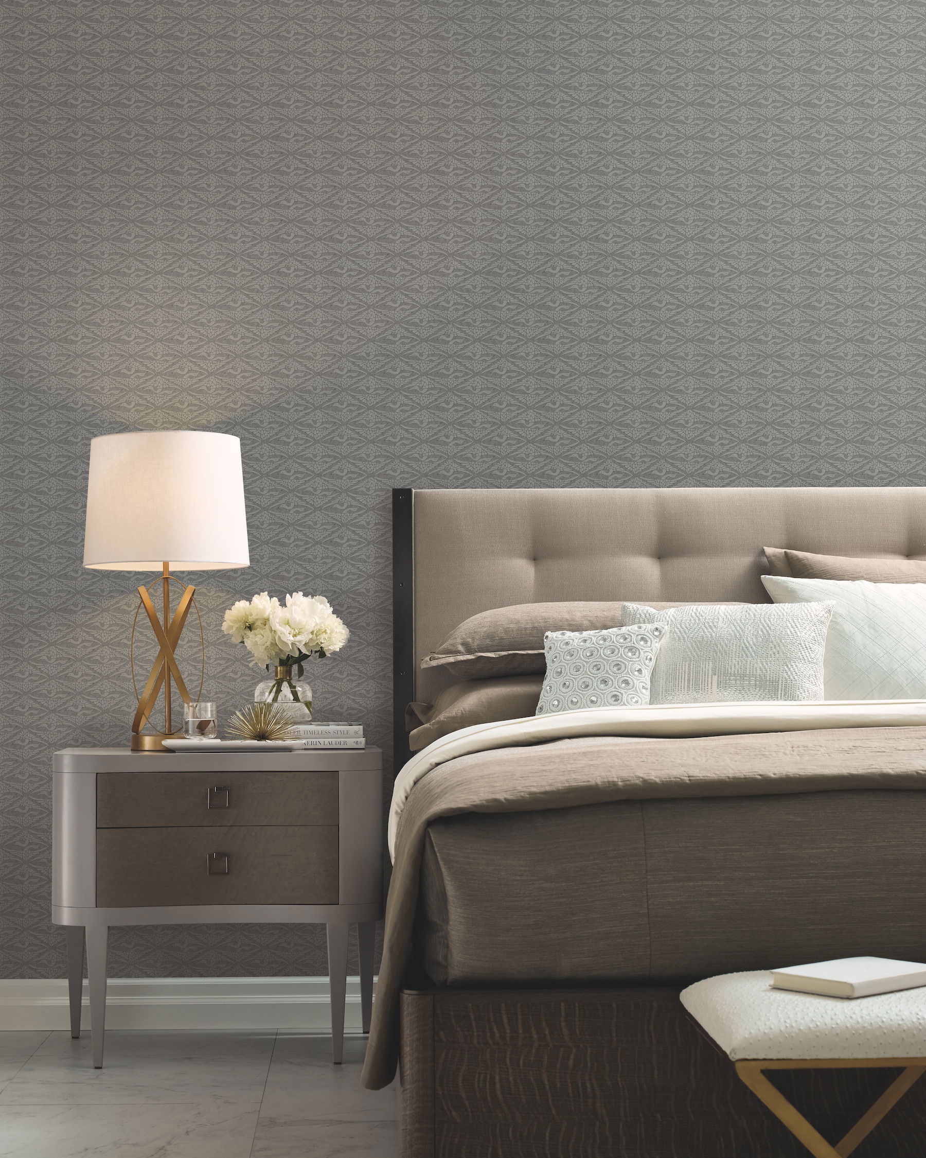 High Society Black Wallpaper large image 