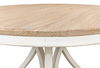Flying Buttress Dining Table,Ant. White, by Sarreid, 54" length x 54" width x 30" height thumbnail 3