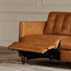 Bridgers Power Recliner Sofa Tan Leather, Sofas & Sectional by Moe's Home, 94.1" width x 33.85" height x 37.8" depth thumbnail 8