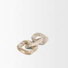 Reinir Beige Marble Chain Link Decorative Object, by Mercana, 13.25" length x 4.25" width x 1.06" height thumbnail 8