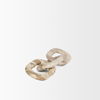 Reinir Beige Marble Chain Link Decorative Object, by Mercana, 13.25" length x 4.25" width x 1.06" height thumbnail 8