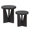 Nadette Nesting Tables Set/2, Side & End Table by Uttermost, 18.25" width x 21.5" height x 18.25" depth thumbnail 1