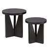 Nadette Nesting Tables Set/2, Side & End Table by Uttermost, 18.25" width x 21.5" height x 18.25" depth thumbnail 1