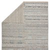 Damask Hand-Knotted Wool Gray Area Rug thumbnail 3