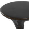 Milan Outdoor Dark Bronze Drink Table, Outdoor Table by Uttermost, 11.75" width x 1'10" height x 10.75" depth thumbnail 6