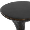 Milan Outdoor Dark Bronze Drink Table, Outdoor Table by Uttermost, 11.75" width x 1'10" height x 10.75" depth thumbnail 6