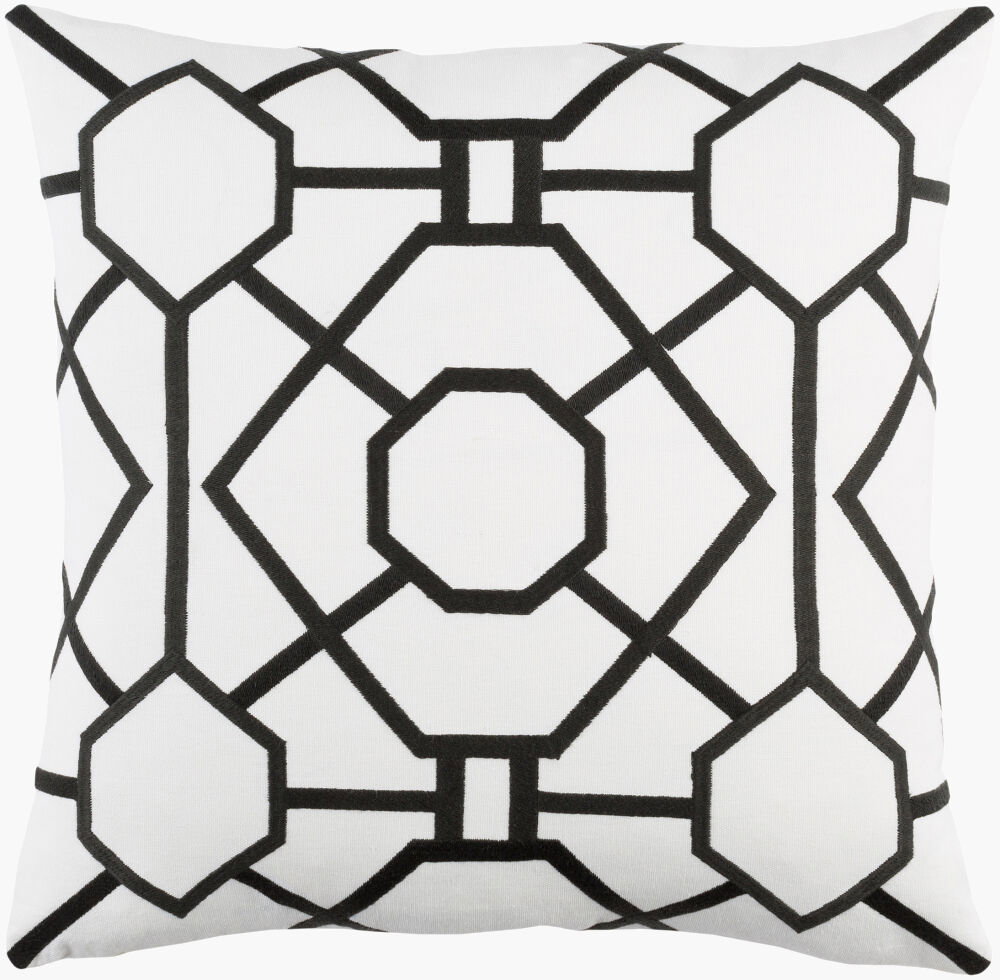 Kingdom Accent Pillow, Decorative Pillow by Surya, 18" length x 18" width