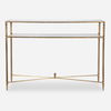 Henzler Mirrored Glass Console Table thumbnail 0