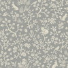 Fox & Hare Grey Wallpaper, by York Wall, 33' length x 1'8.5" width x 0.02" depth thumbnail